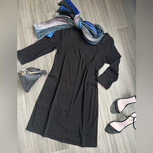 Xhilaration Women’s Black/Ebony Jersey Dress - XL